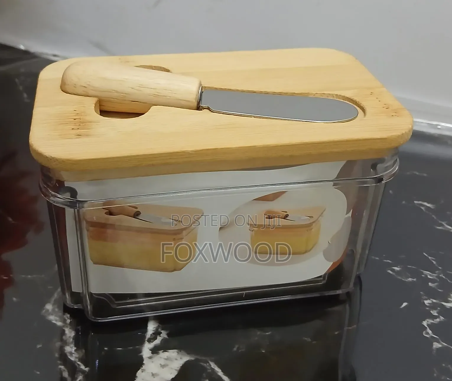 Rectangular Butter Dish Available