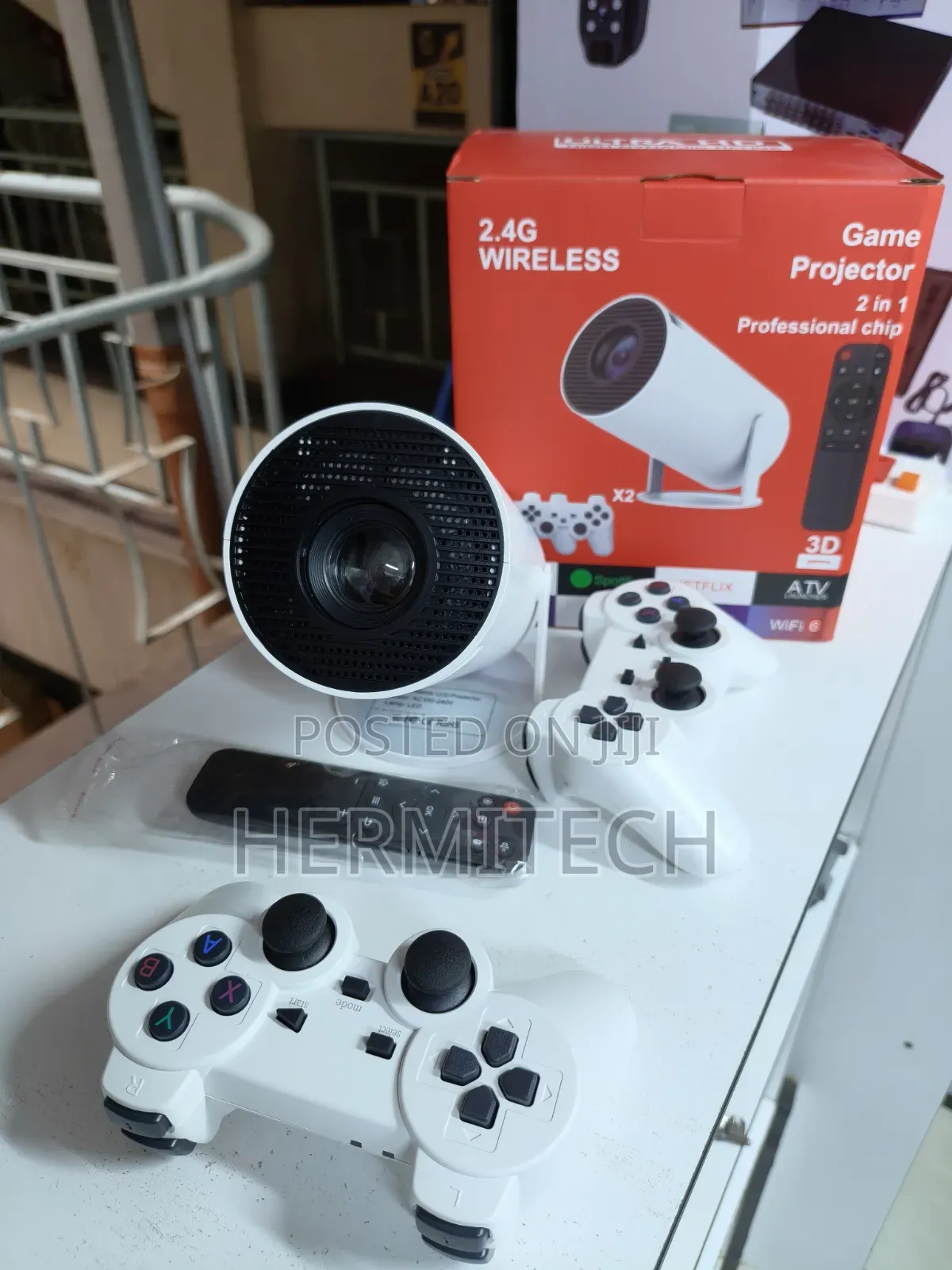 HY300 Pro Portable Projector for Gaming and Movies
