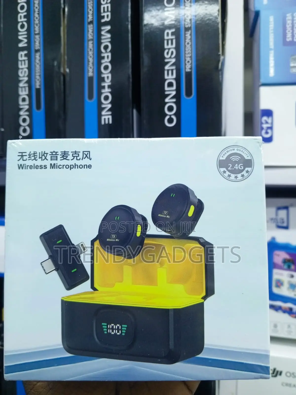 Q9 Type-C Lightning Wireless Lapel Microphones With Noise Reduction