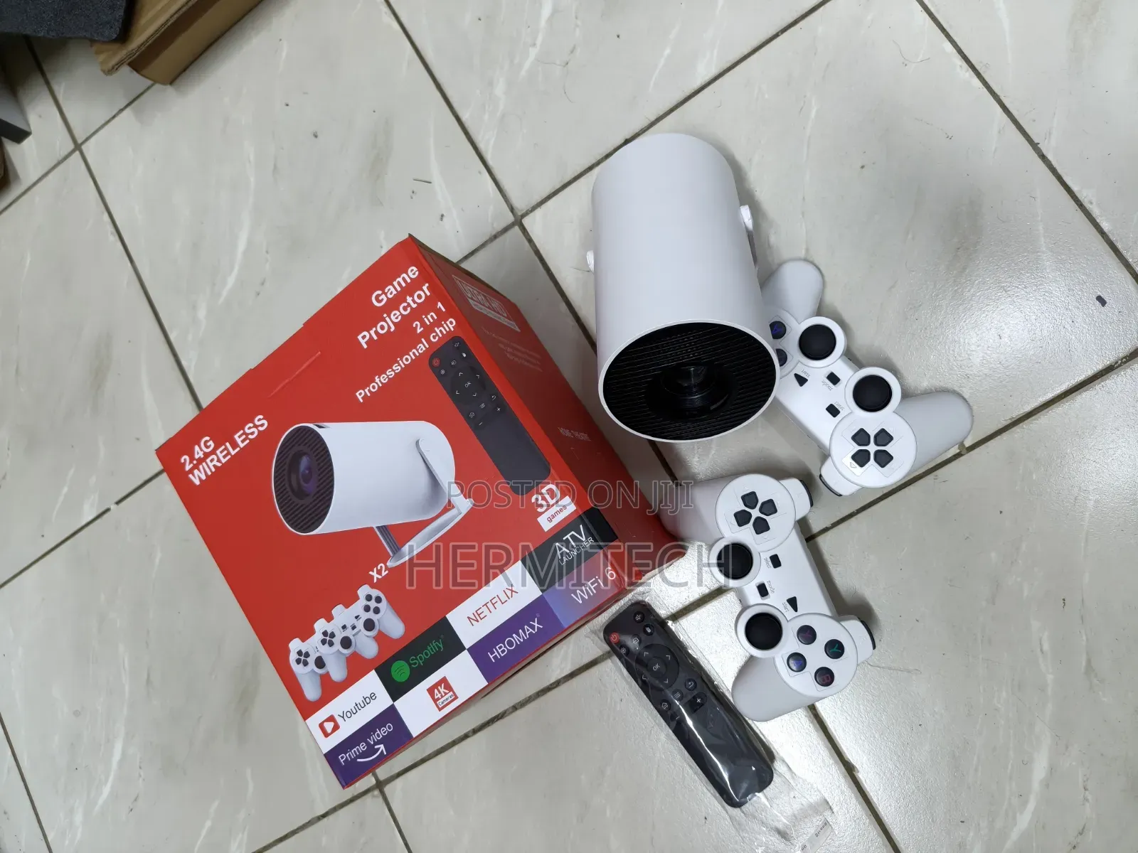 HY300 Pro Portable Projector for Gaming and Movies