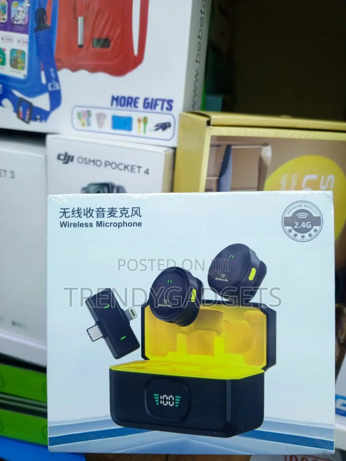 Q9 Wireless Mic Kit for Interviews, TikTok, YouTube and Vlogging