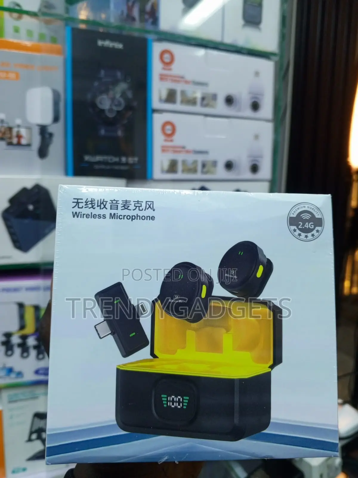 Q9 Wireless Mic Kit for Interviews, TikTok, YouTube and Vlogging