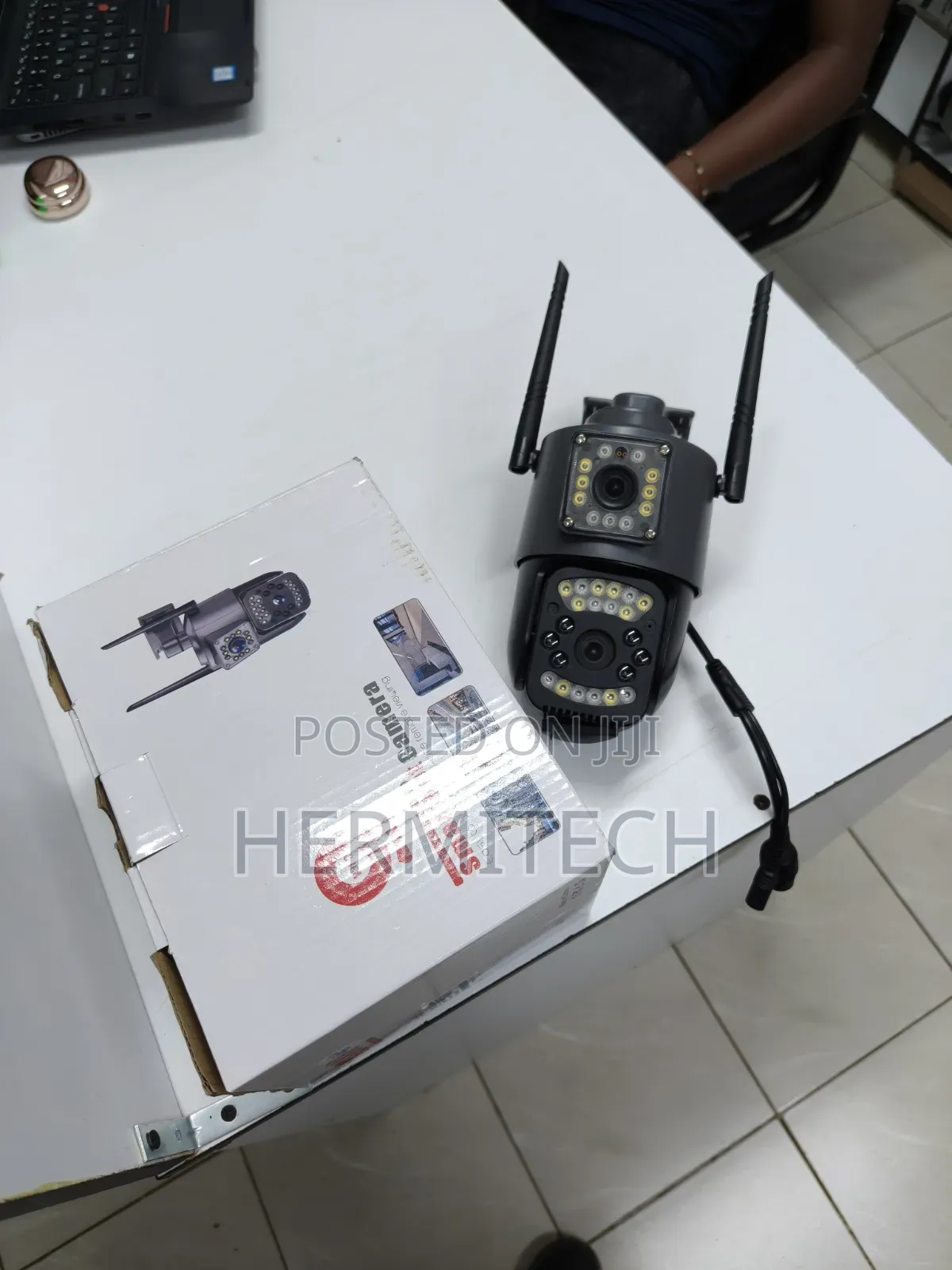 Dual Lens 4G Electric CCTV Camera for Home Security