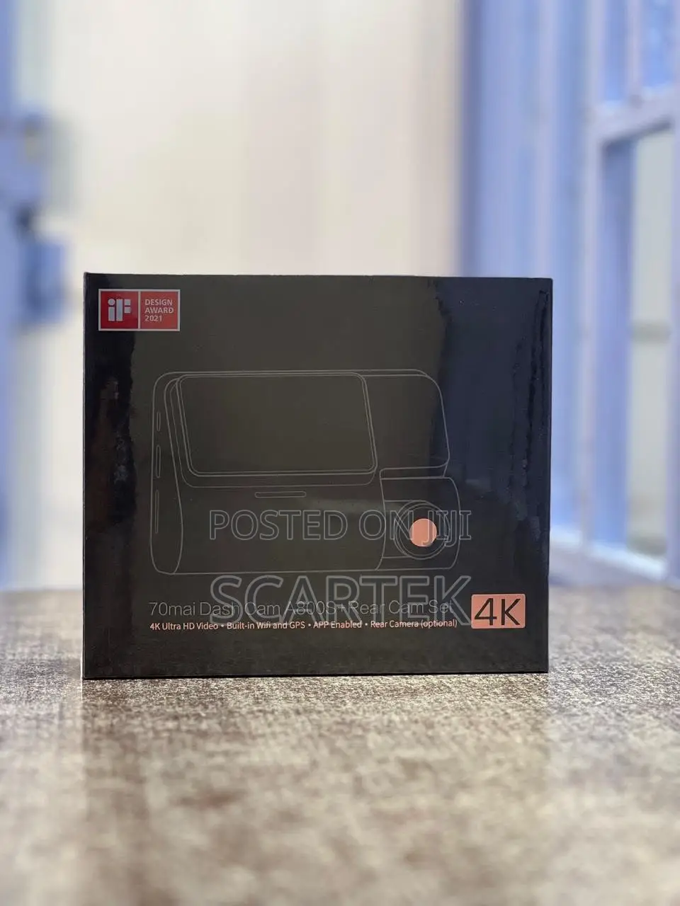 70mai Dash Cam 4K A800S + Rear Cam Set