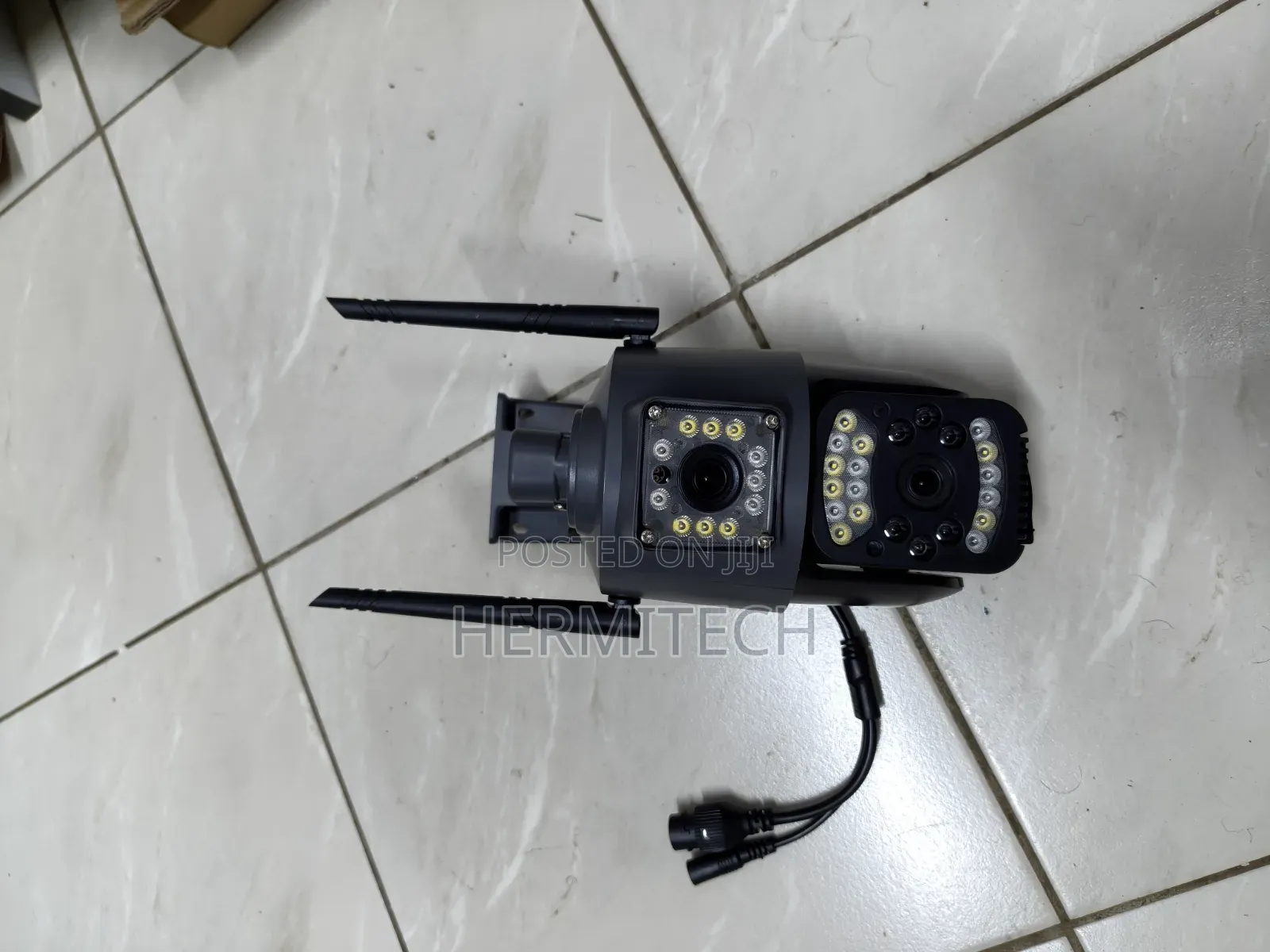 Dual Lens 4G Electric CCTV Camera for Farm Surveillance