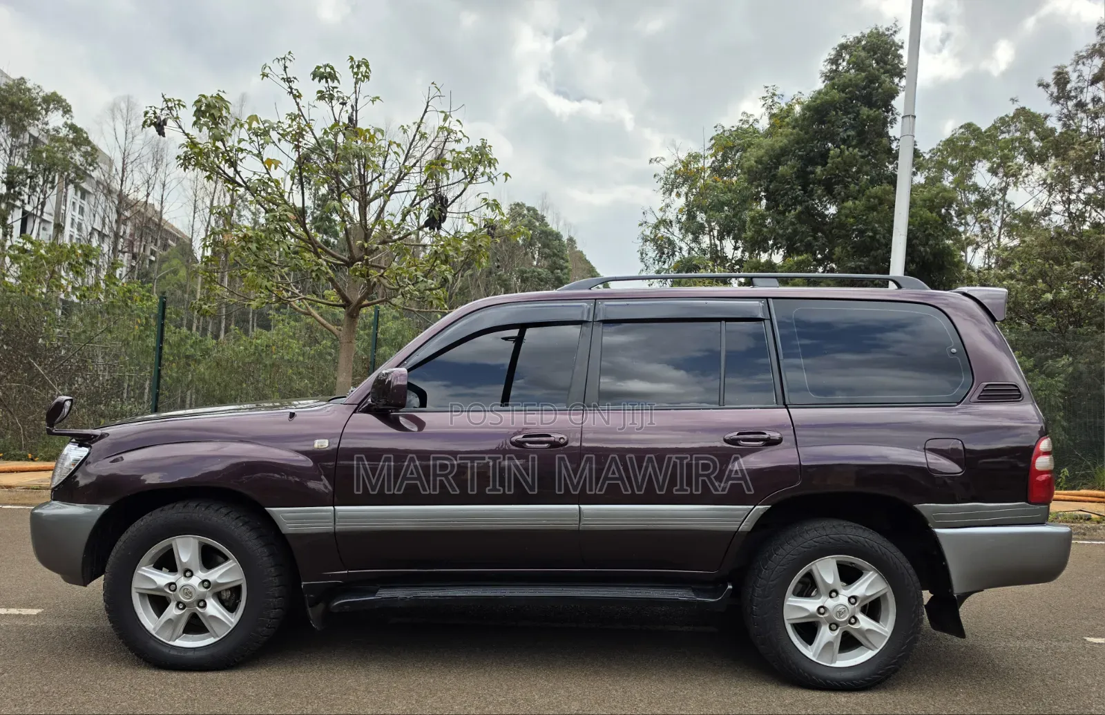 Toyota Land Cruiser Prado 2006 Maroon