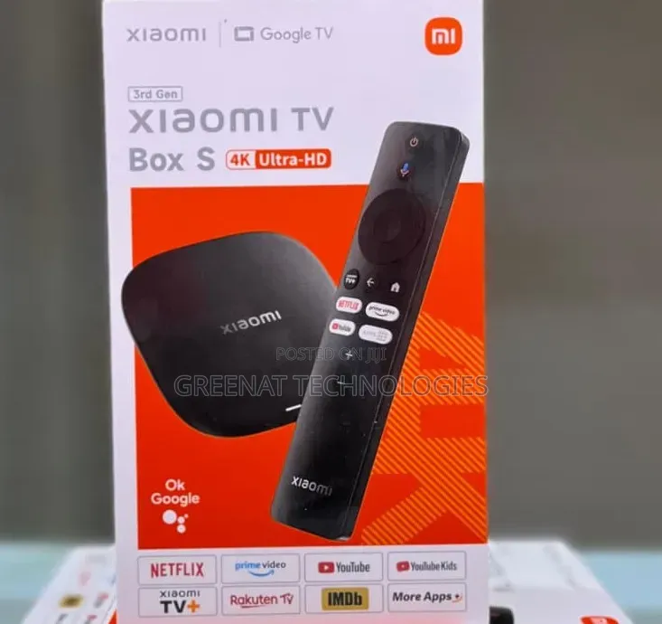 Xiaomi TV Box S 3rd Gen 2/32gb 4K Ultra-Hd Google WiFi 6 Dolby Atmos