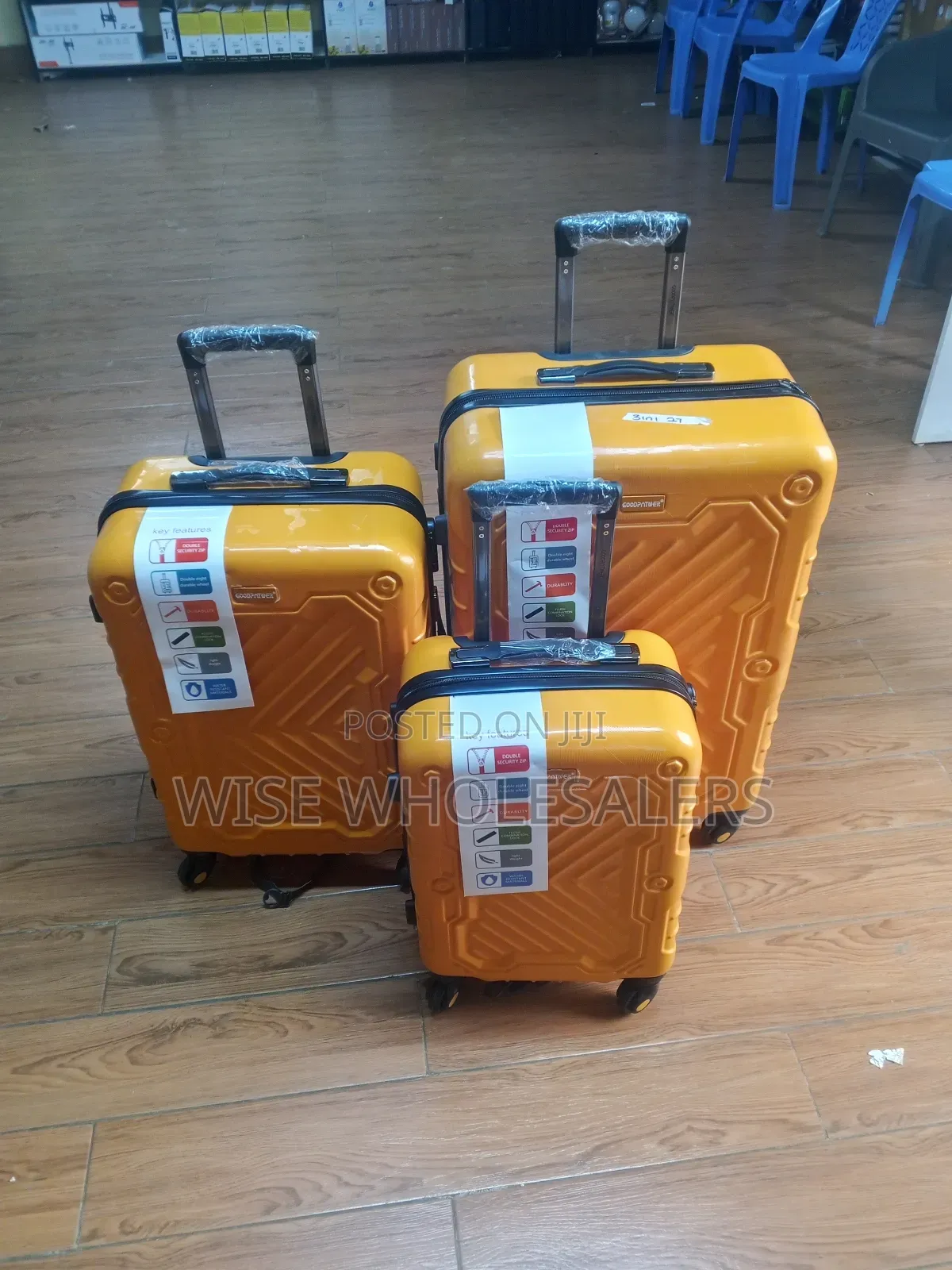 3 in 1 Fibre Suitcase