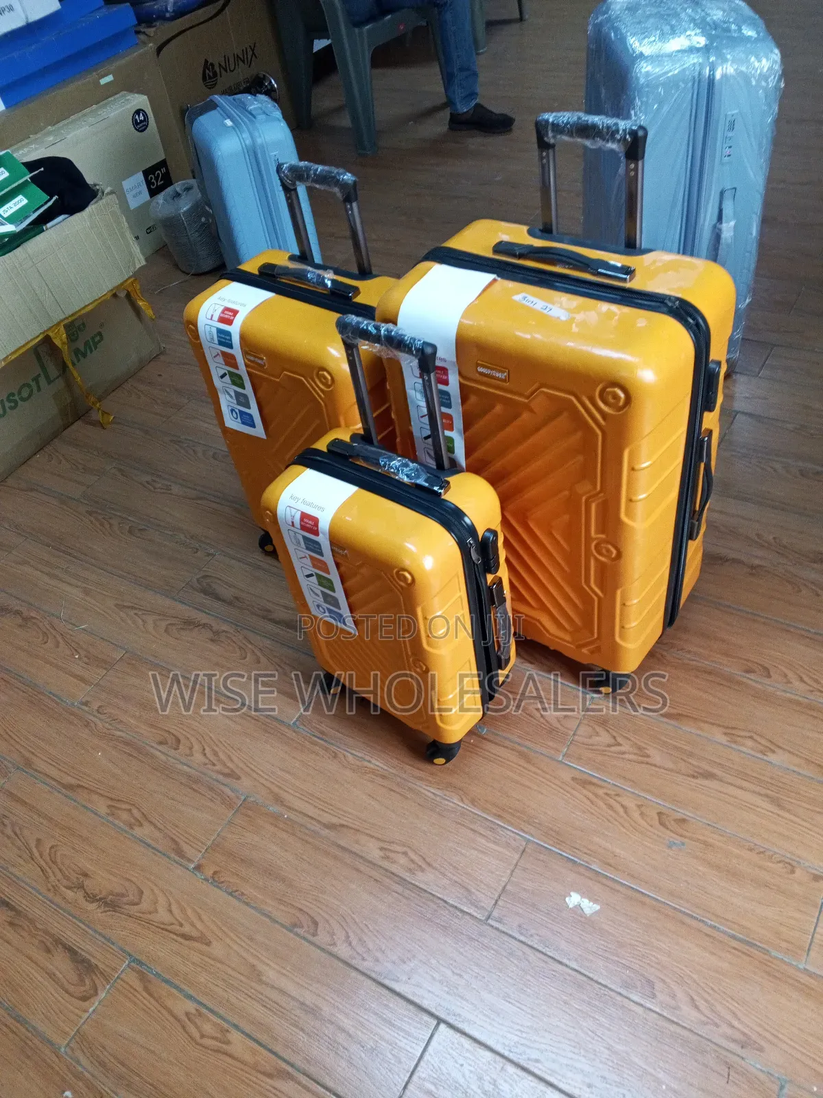 3 in 1 Fibre Suitcase