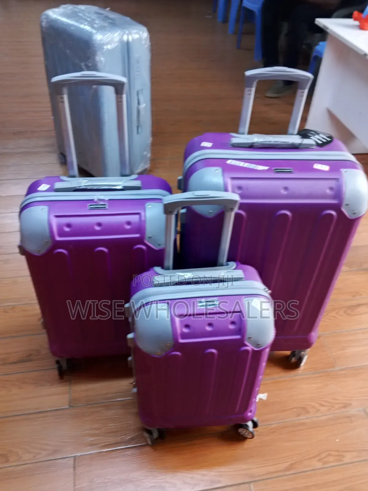 3-in-1 Fibre Suitcase Briefcase Travel