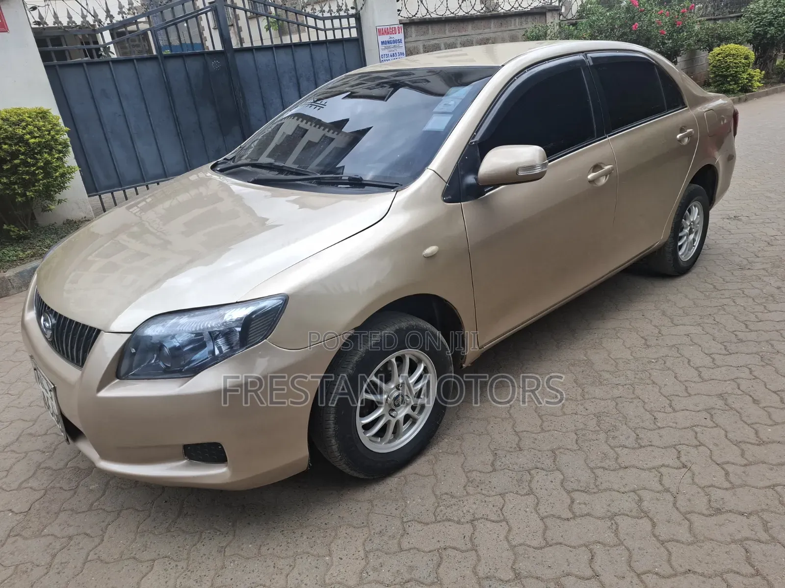 Toyota Axio 2009 Gold