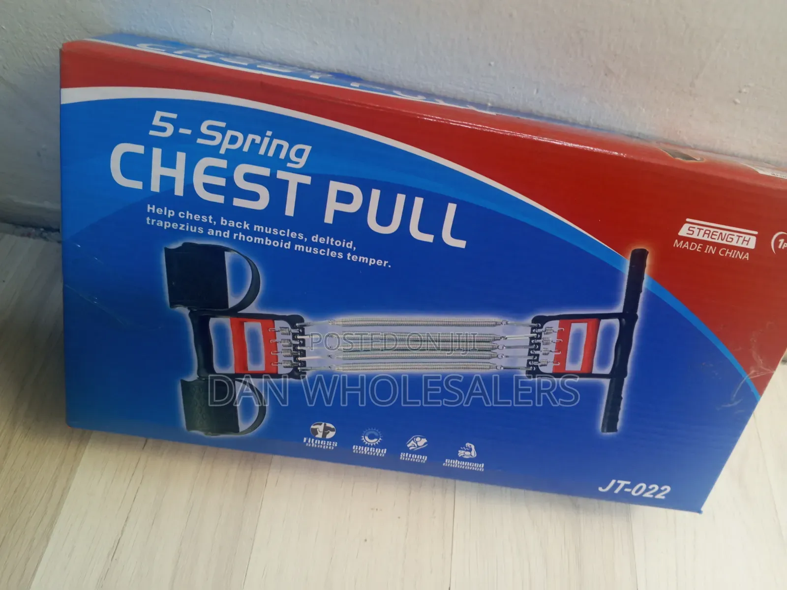Heavy Duty 5 Spring Chest Pull