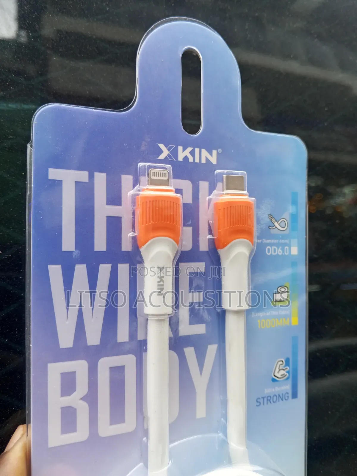 XKIN Type-C to Lightning Fast Charging Cable 1M – White