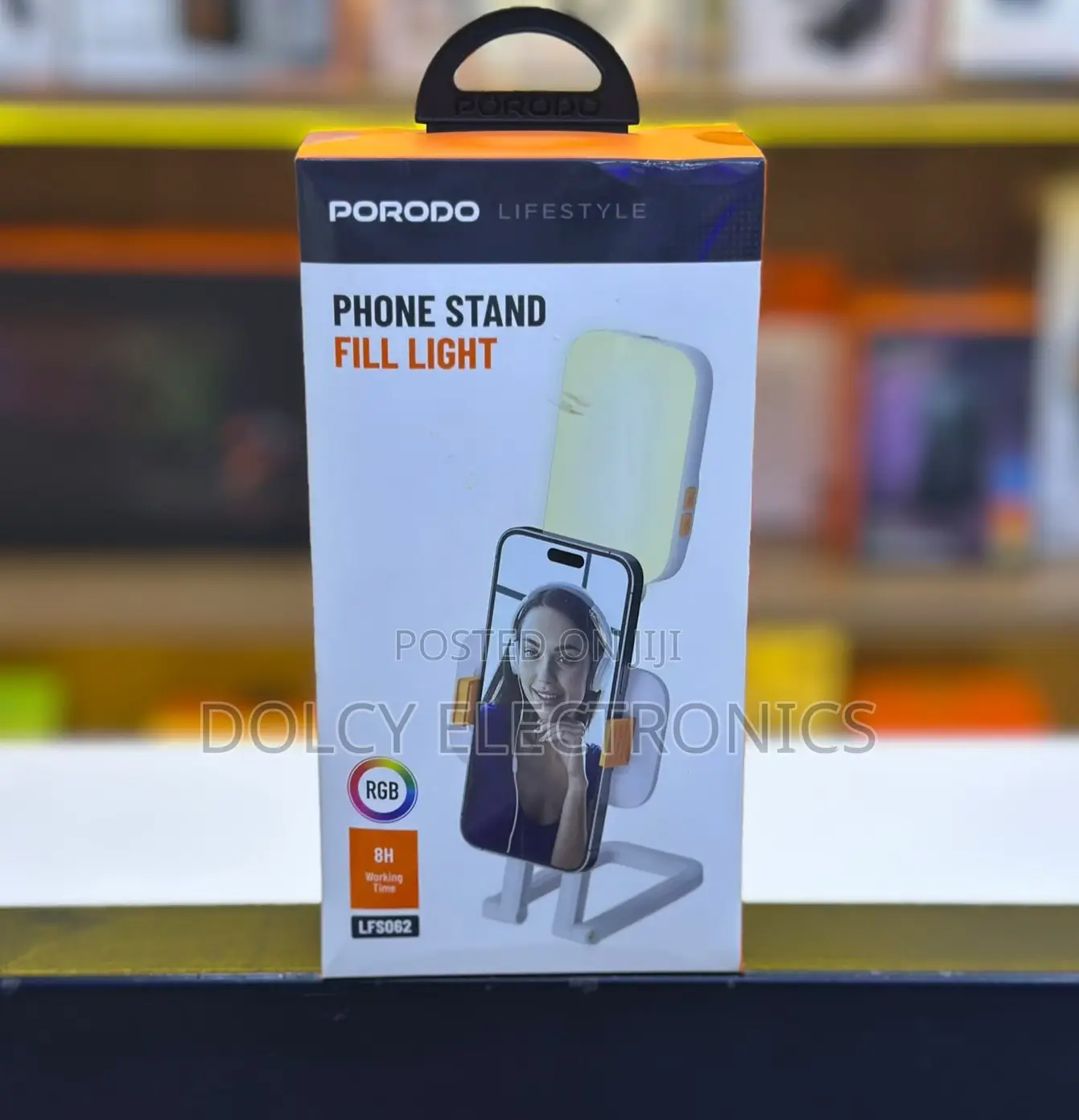 Porodo Lifestyle Phone Stand Fill Light