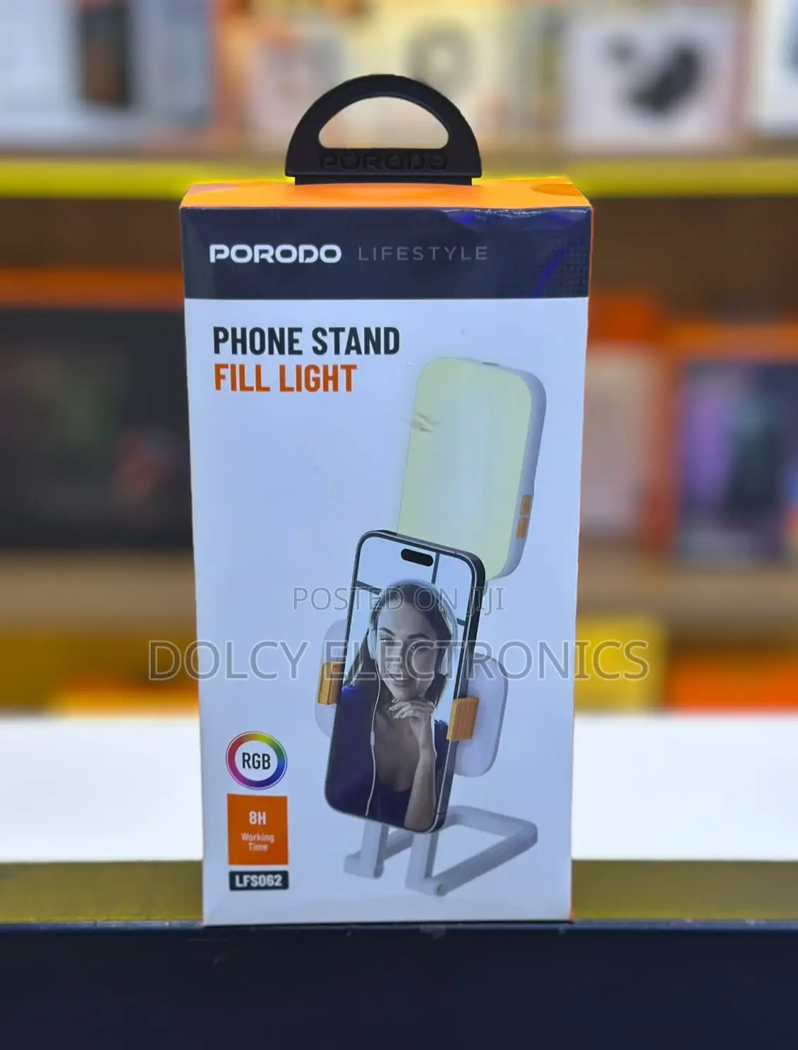 Porodo Lifestyle Phone Stand Fill Light