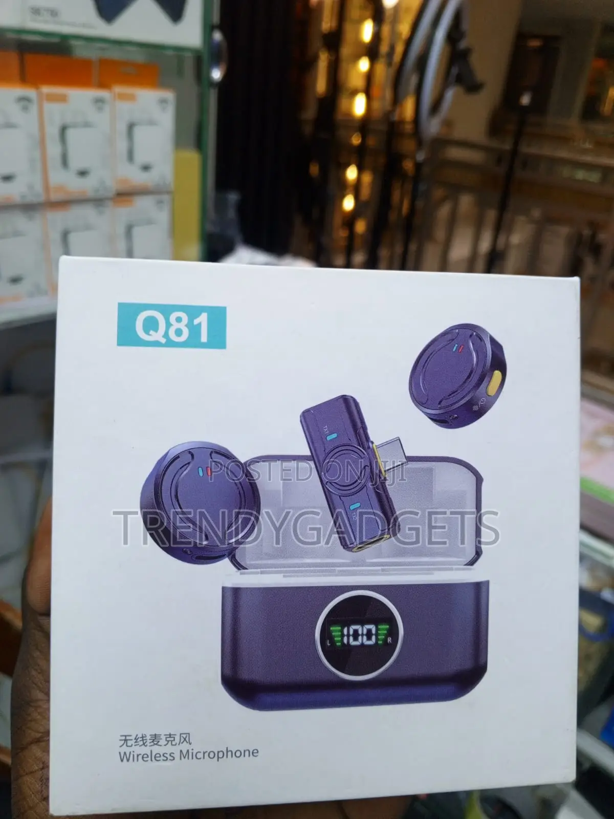 Q81 Dual Clip-on Microphone Kit for TikTok and YouTube