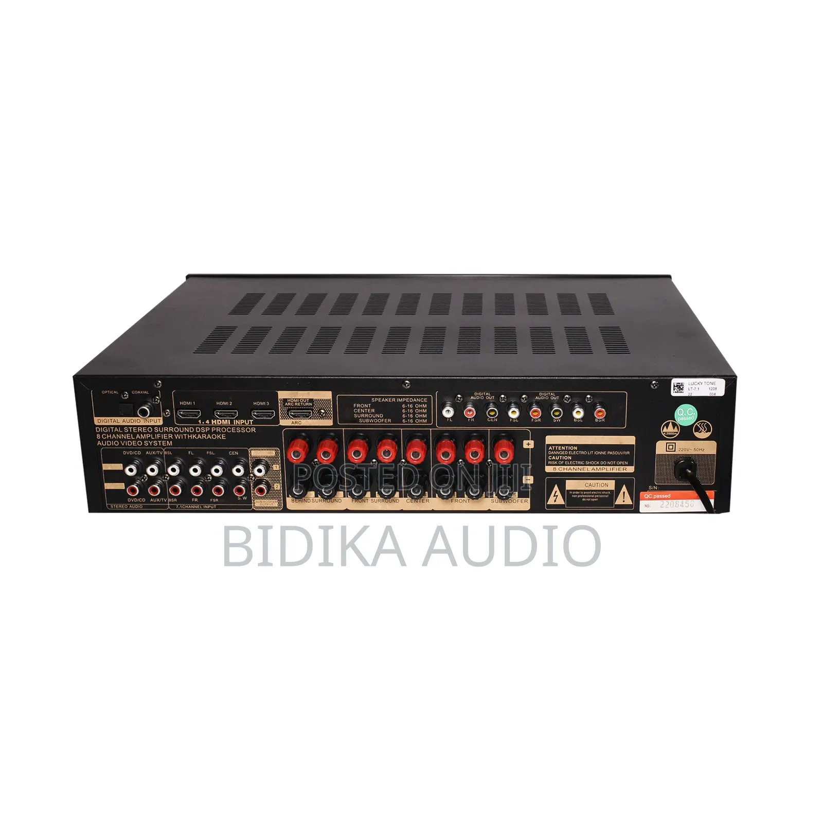 7.1-Channel Home Theater Surround Sound System Bluetooth