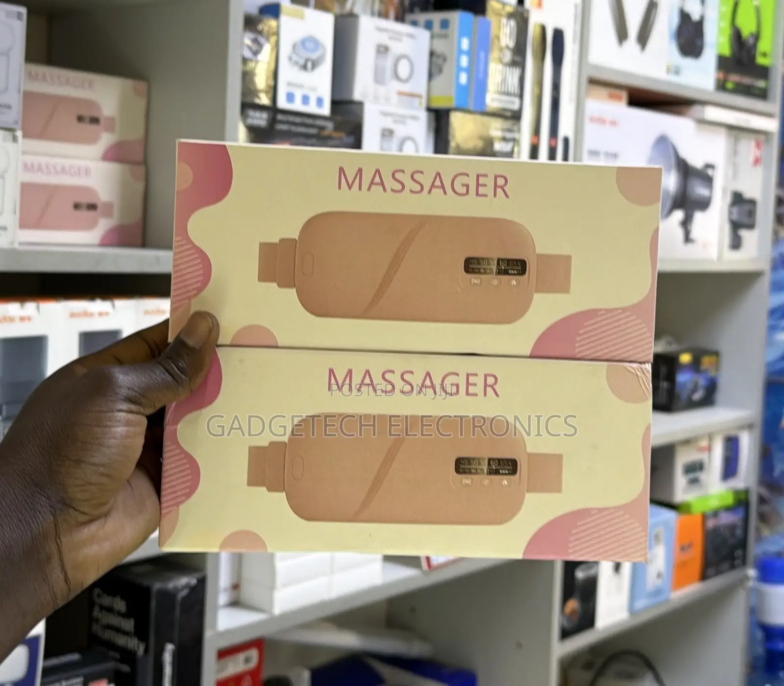 Digital Electric Heating Pad Massager With Display