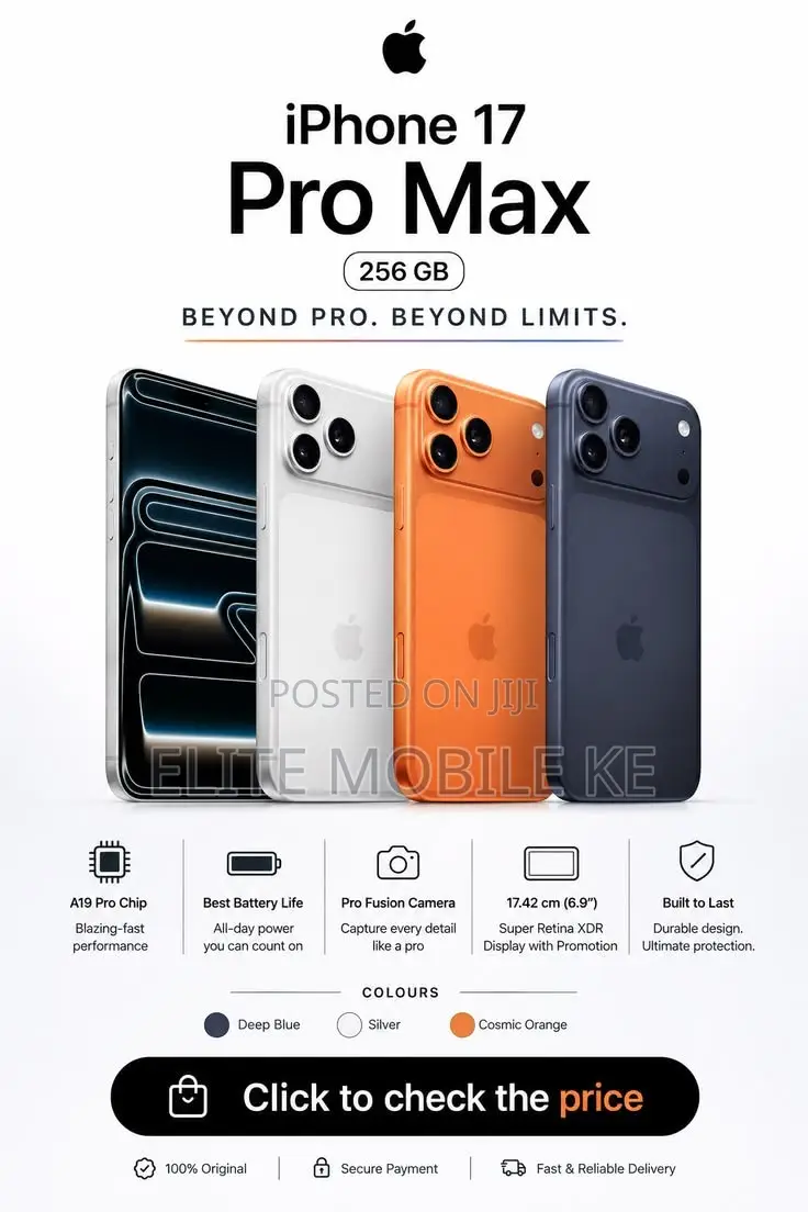 IPHONE 17 PROMAX 512GB E-SIM