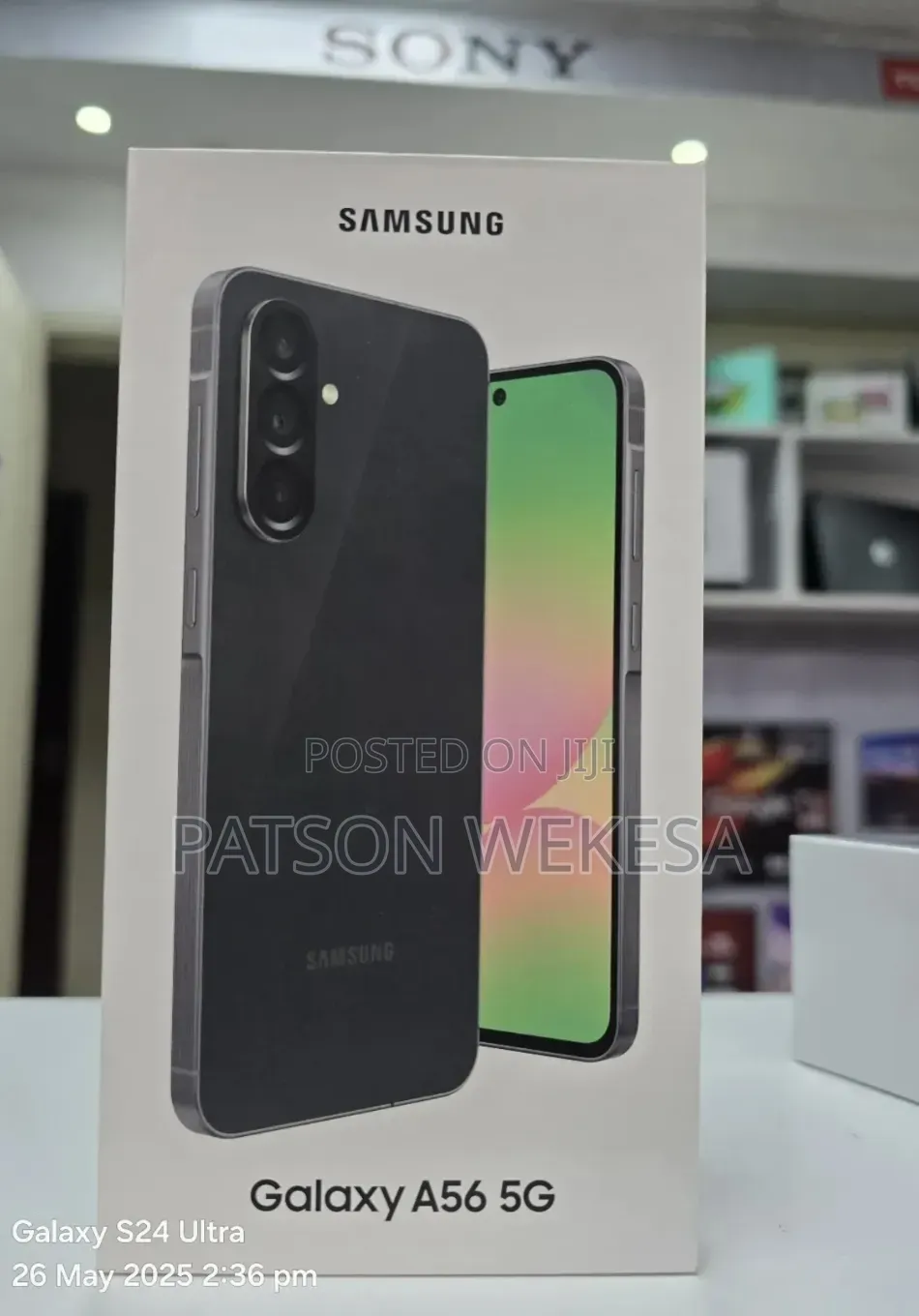New Samsung Galaxy A56 256 GB Black