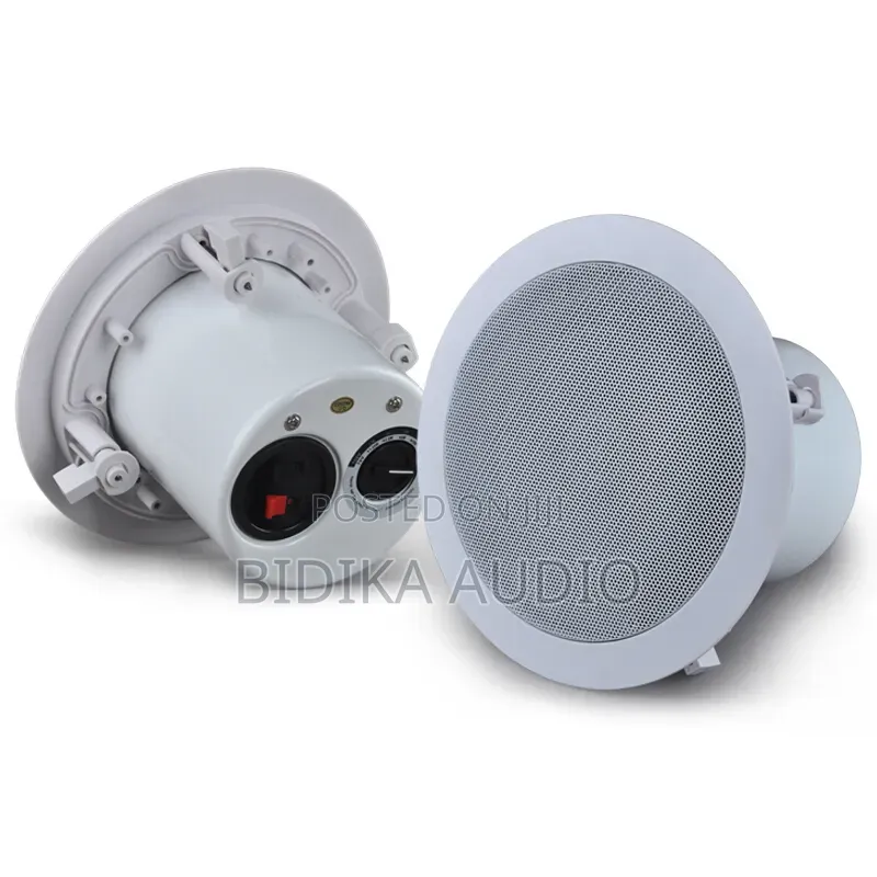 QQCHINAPA 8-Inch in-Ceiling Wall Speaker 20W 2-Way Bluetooth