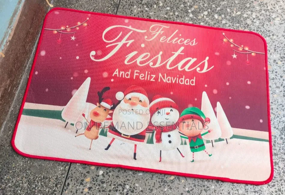Xmass Themed Door Mat Size 40by60cm