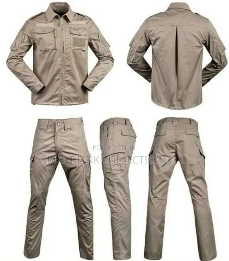 Brown Tactical Outdoor/ Combat Uniform Set