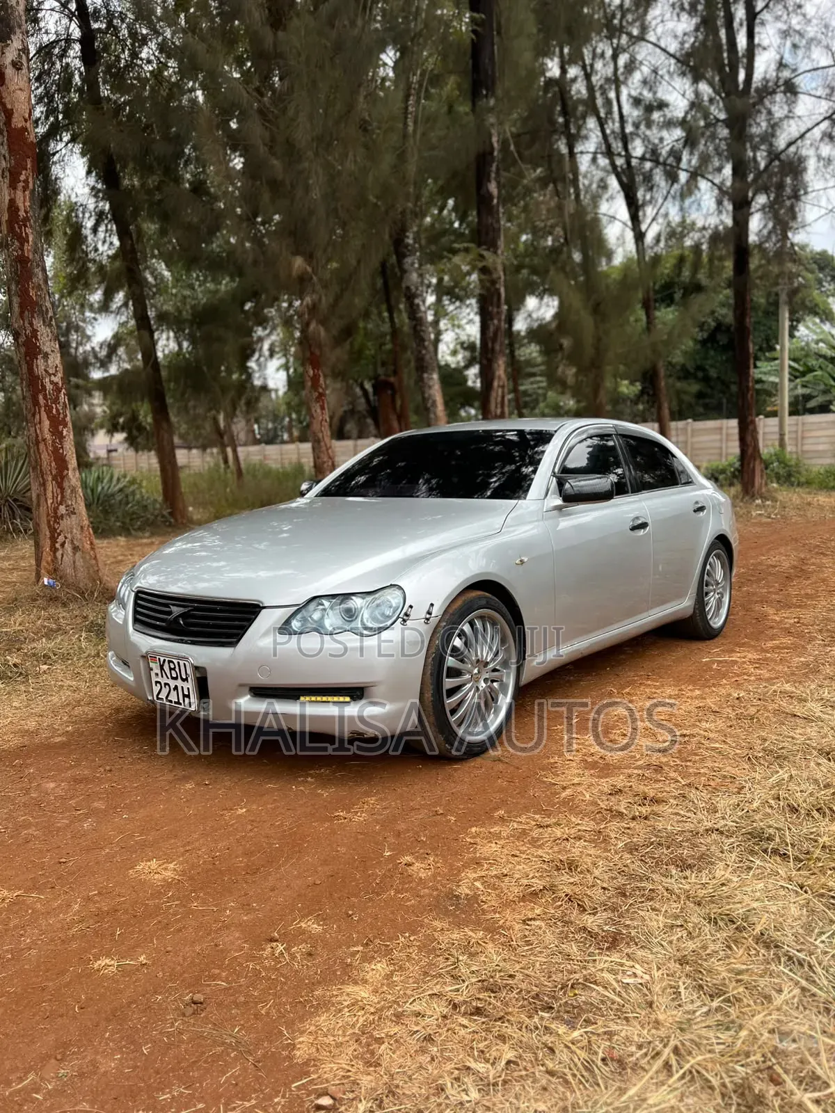 Toyota Mark X 2008 Silver