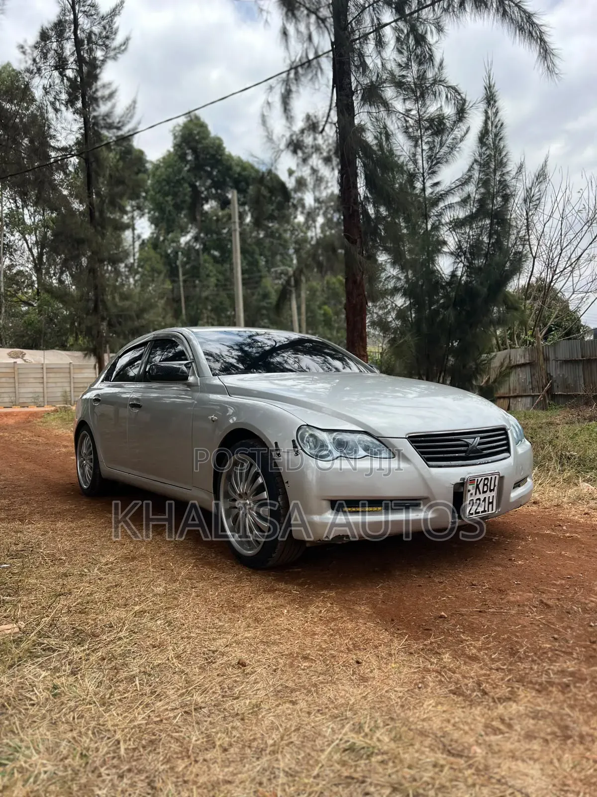 Toyota Mark X 2008 Silver