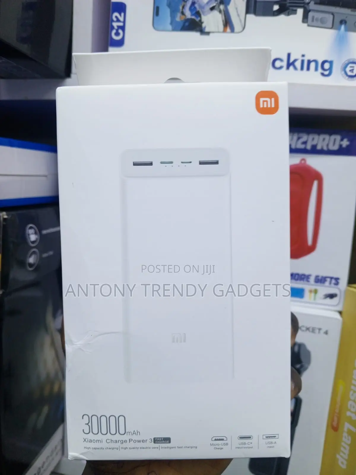 Xiaomi 30,000mAh Portable Charger With USB-C and USB-A