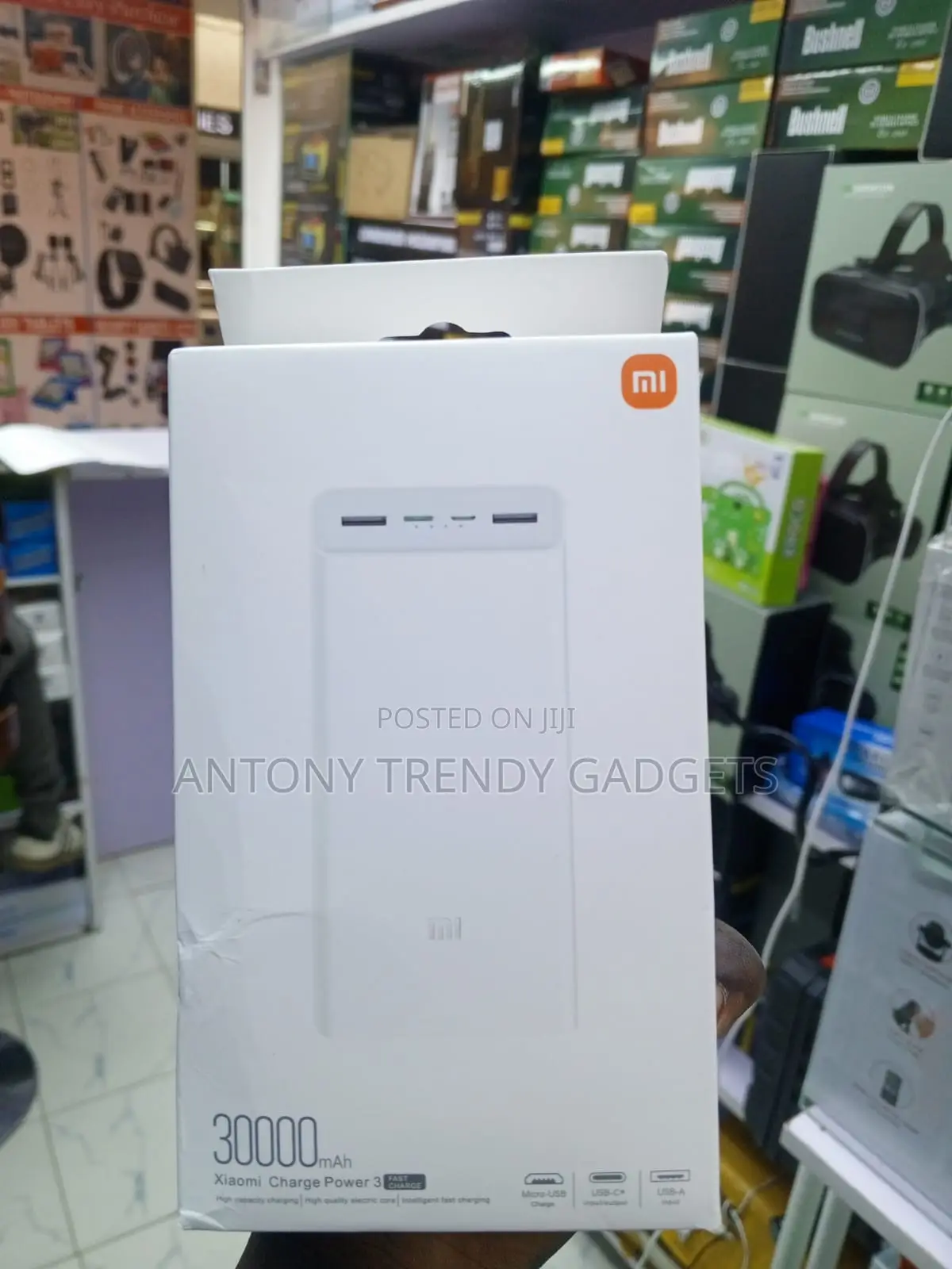 Xiaomi 30,000mAh Portable Charger With USB-C and USB-A