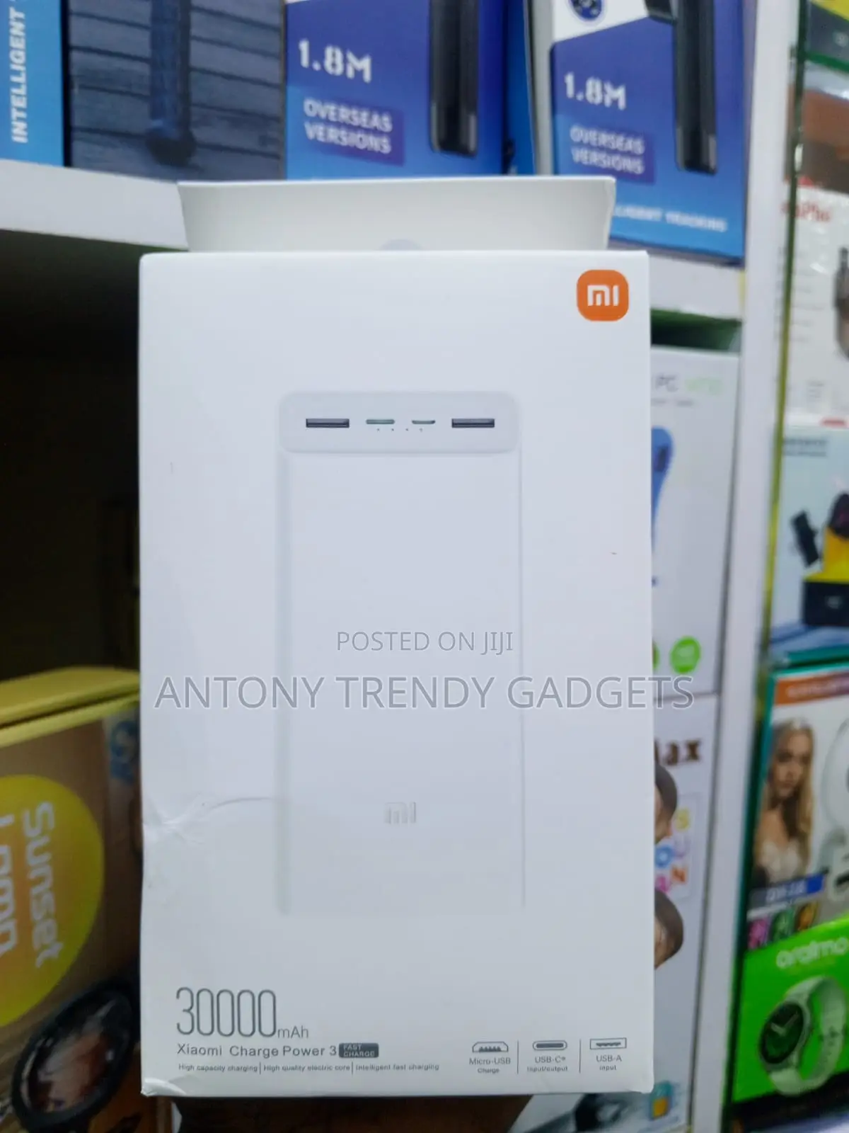 Xiaomi Power Bank 3 18W Fast Charge With 3 USB Outputs