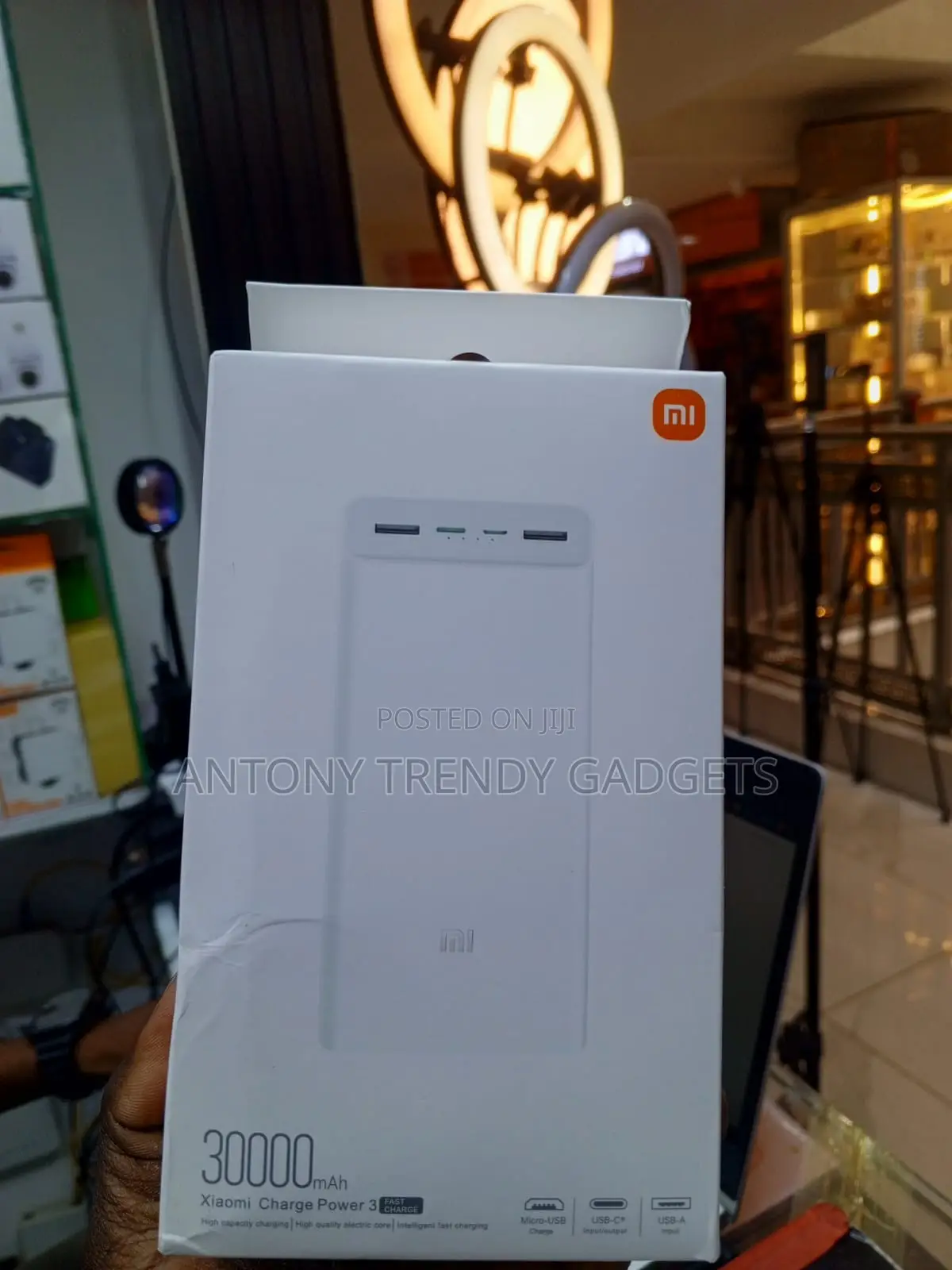 Xiaomi Power Bank 3 18W Fast Charge With 3 USB Outputs