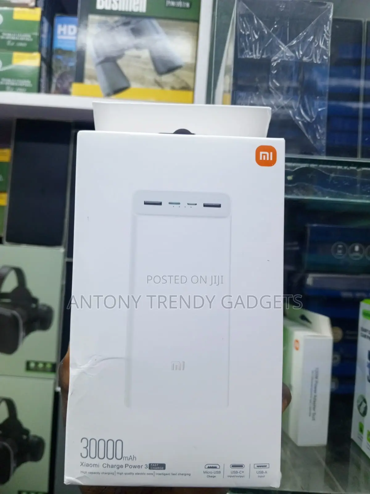 High Capacity Xiaomi 30000mAh USB-C Power Bank