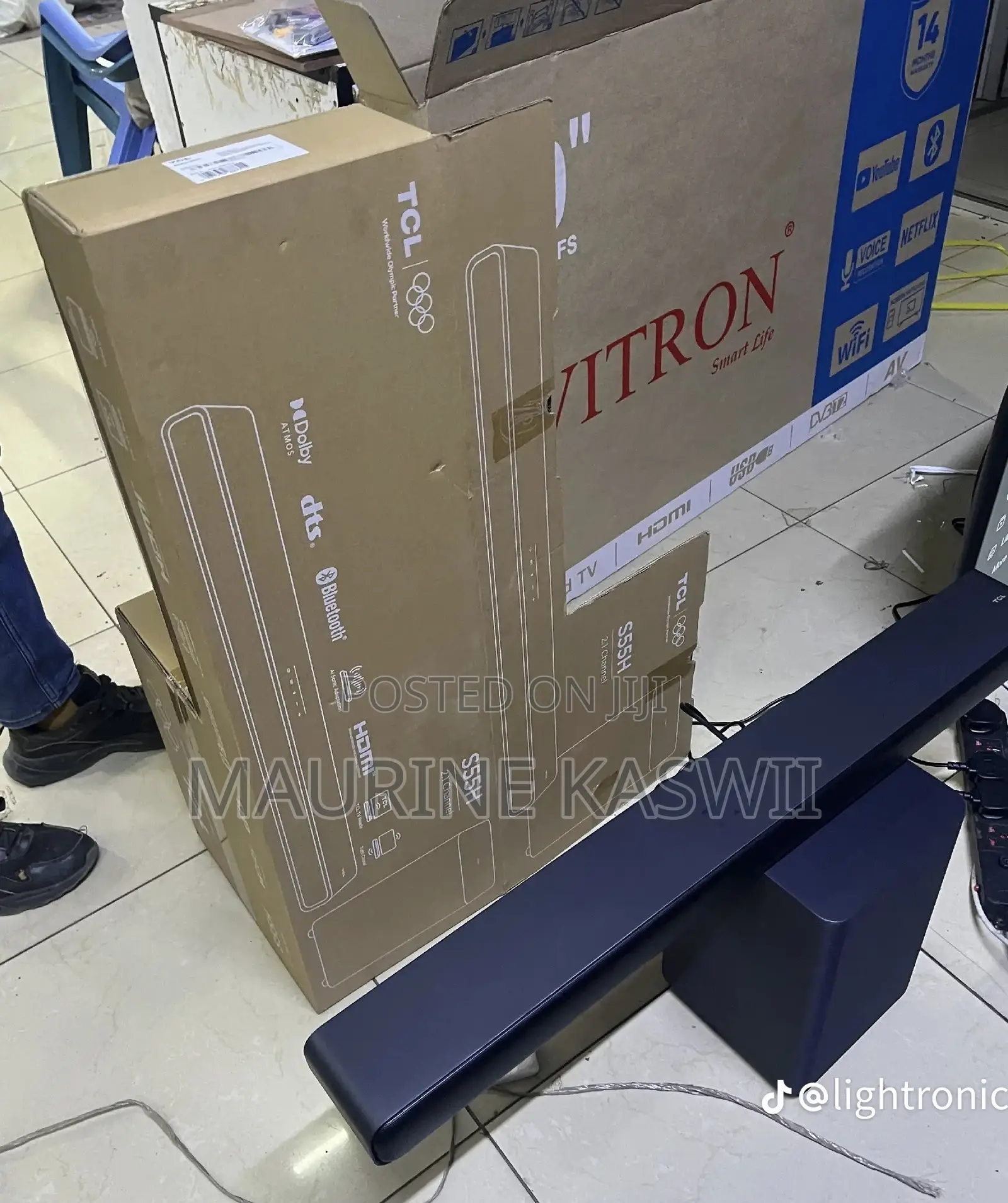 TCL 2.1Ch 220w -S55H(new)