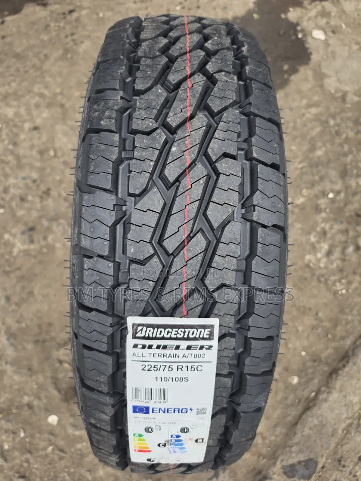 225 /75 R15 Bridgestone Tires (All Terrain) 002