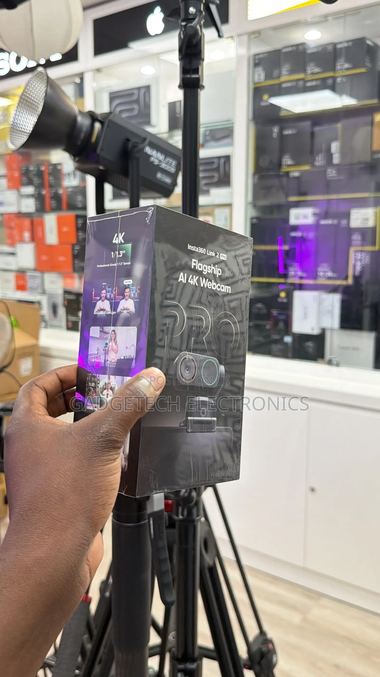 Insta360 Link 2 4K AI Webcam