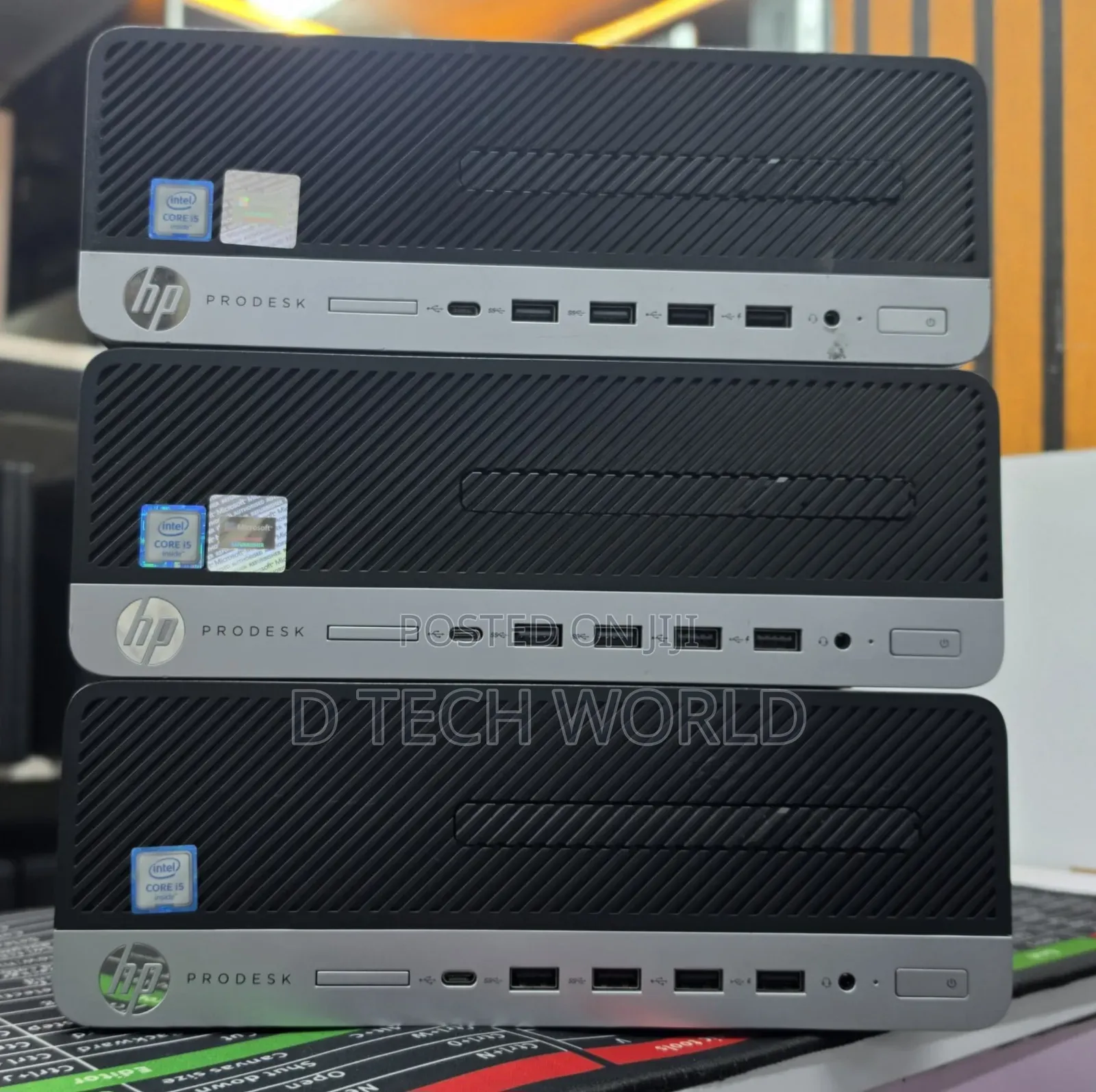 Desktop Computer HP ProDesk 600 G3 8GB Intel Core i5 SSD 256GB