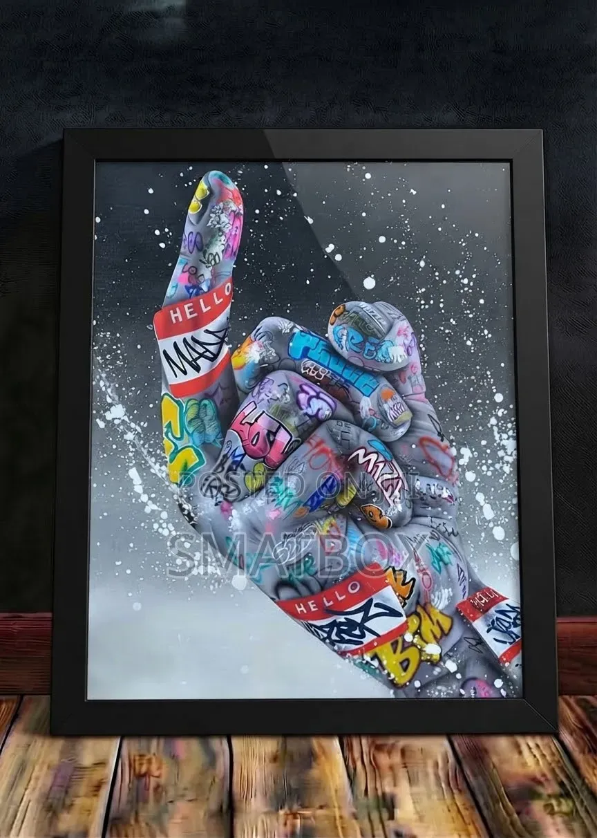 A1 Wooden Wall Art With Acrylic
