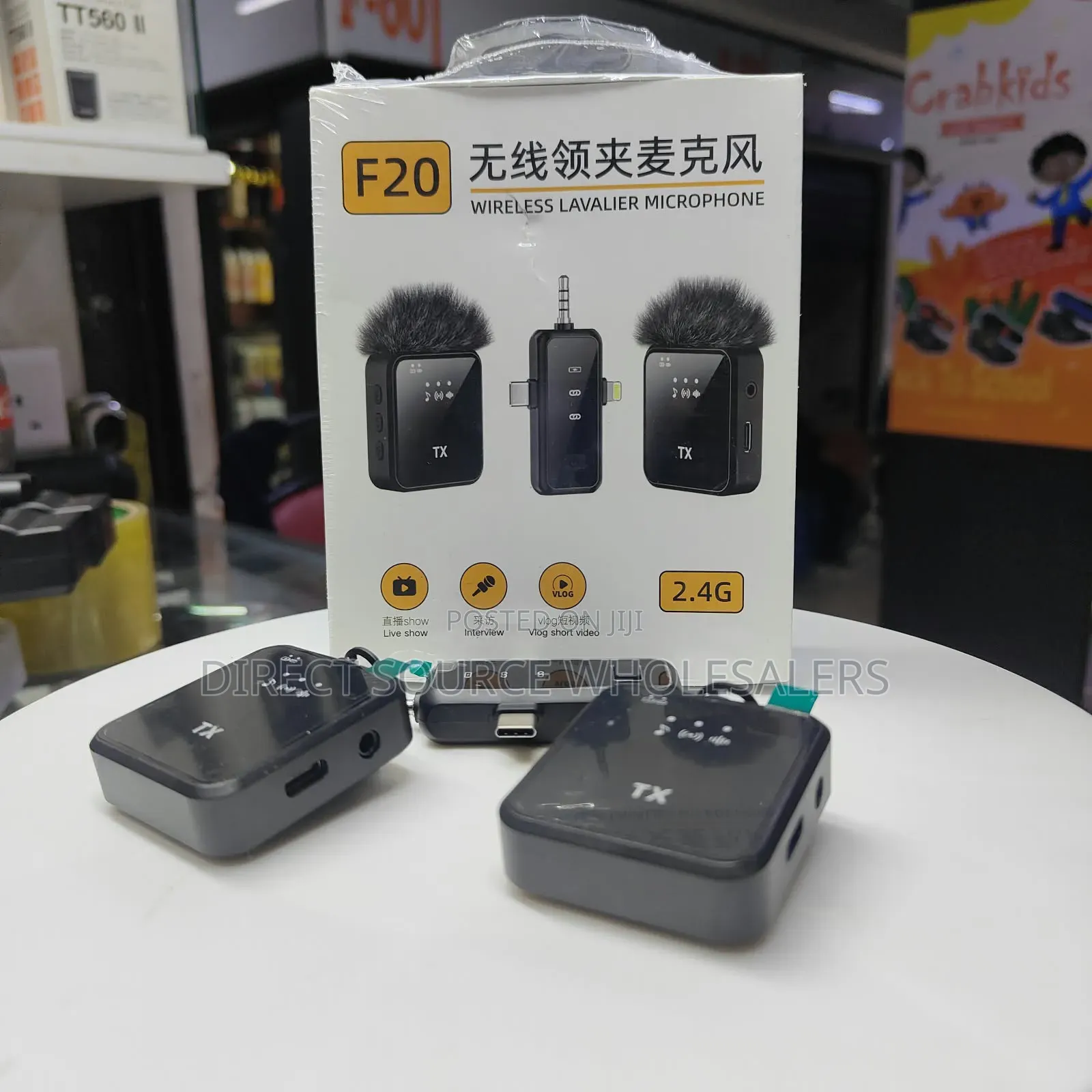 Wireless Lavalier Tiktok Video Making Noise Cancelling