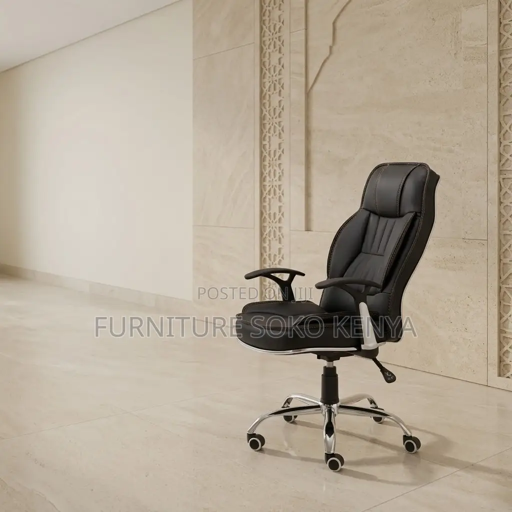 Office Chairs; High Backrest Leather Reclining Office Seat