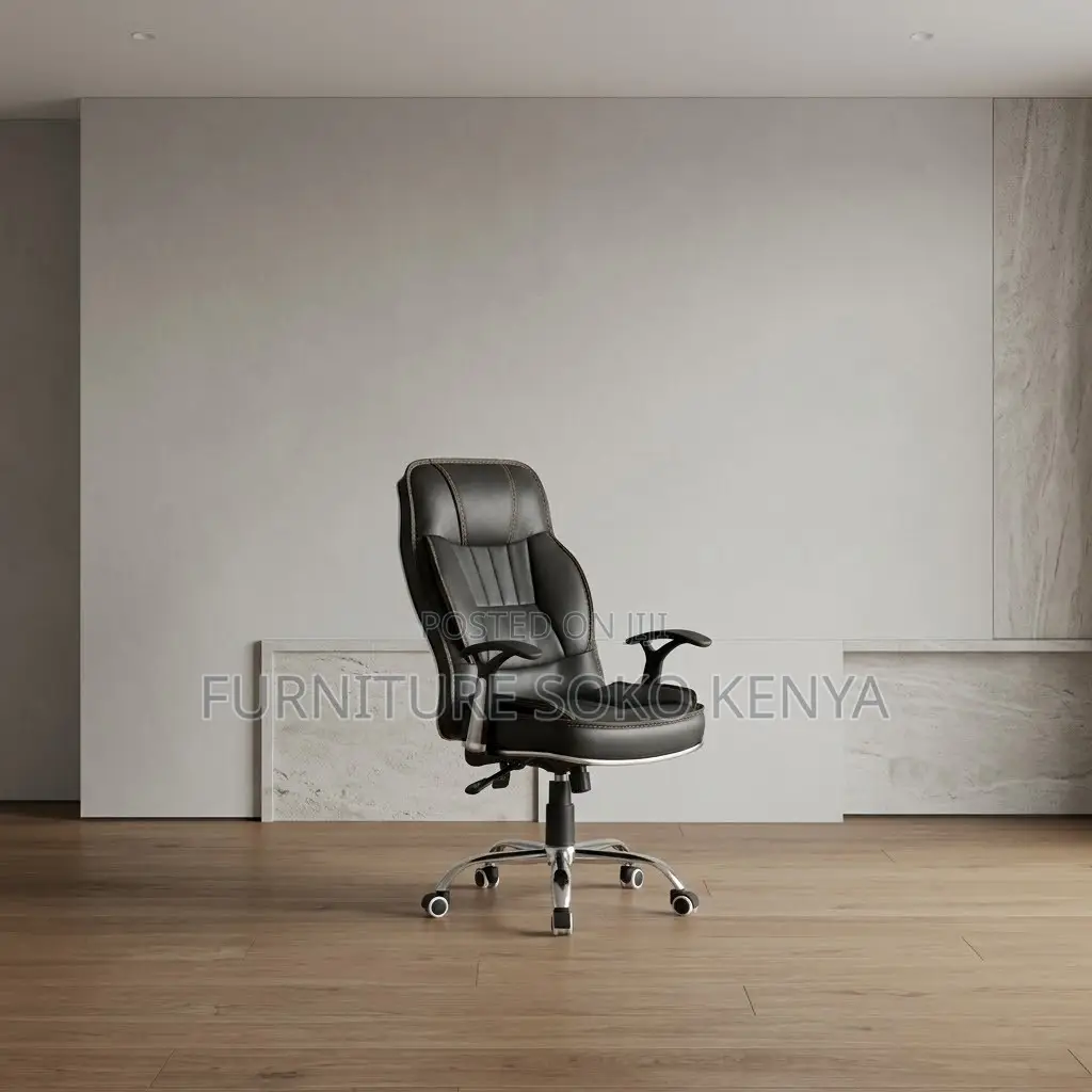 Office Chairs; High Backrest Leather Reclining Office Seat