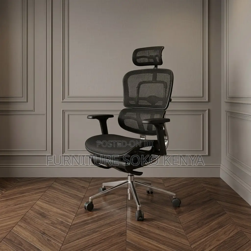 Office Chairs; Executive High Backrest Chair With Footrest