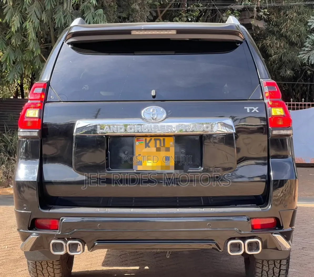 Toyota Land Cruiser Prado 2015 Burgundy