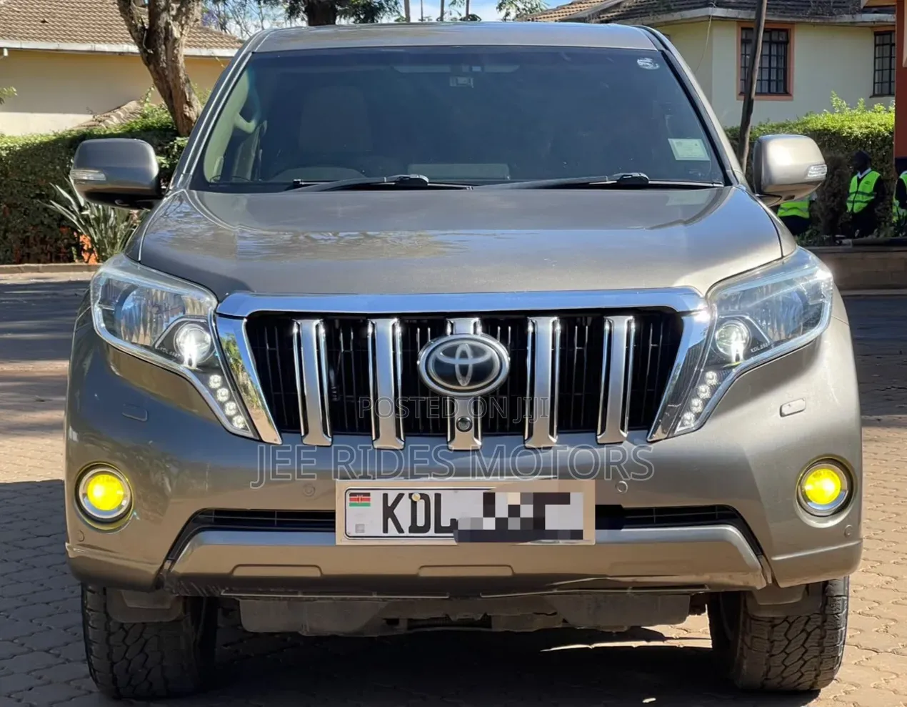 Toyota Land Cruiser Prado 2015 Brown