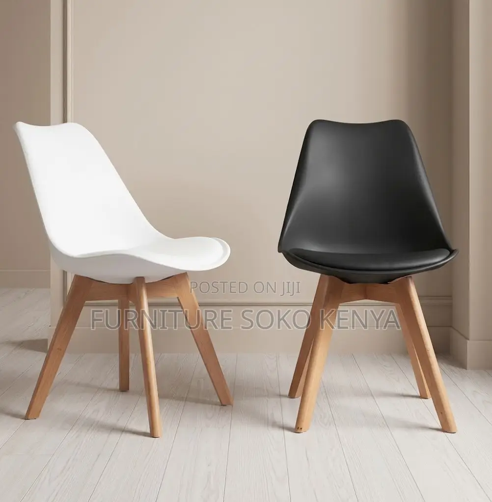 Home Chairs; Cushioned Armless Eames Vintta Chair