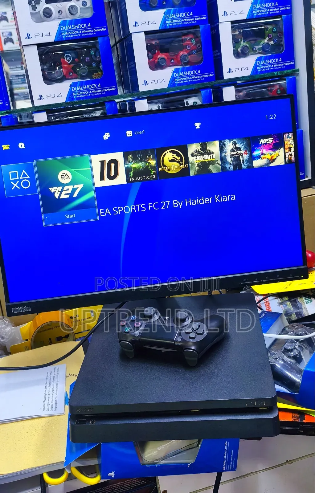Sony Gaming PS4 Chipped With Latest Games Like Fc 27