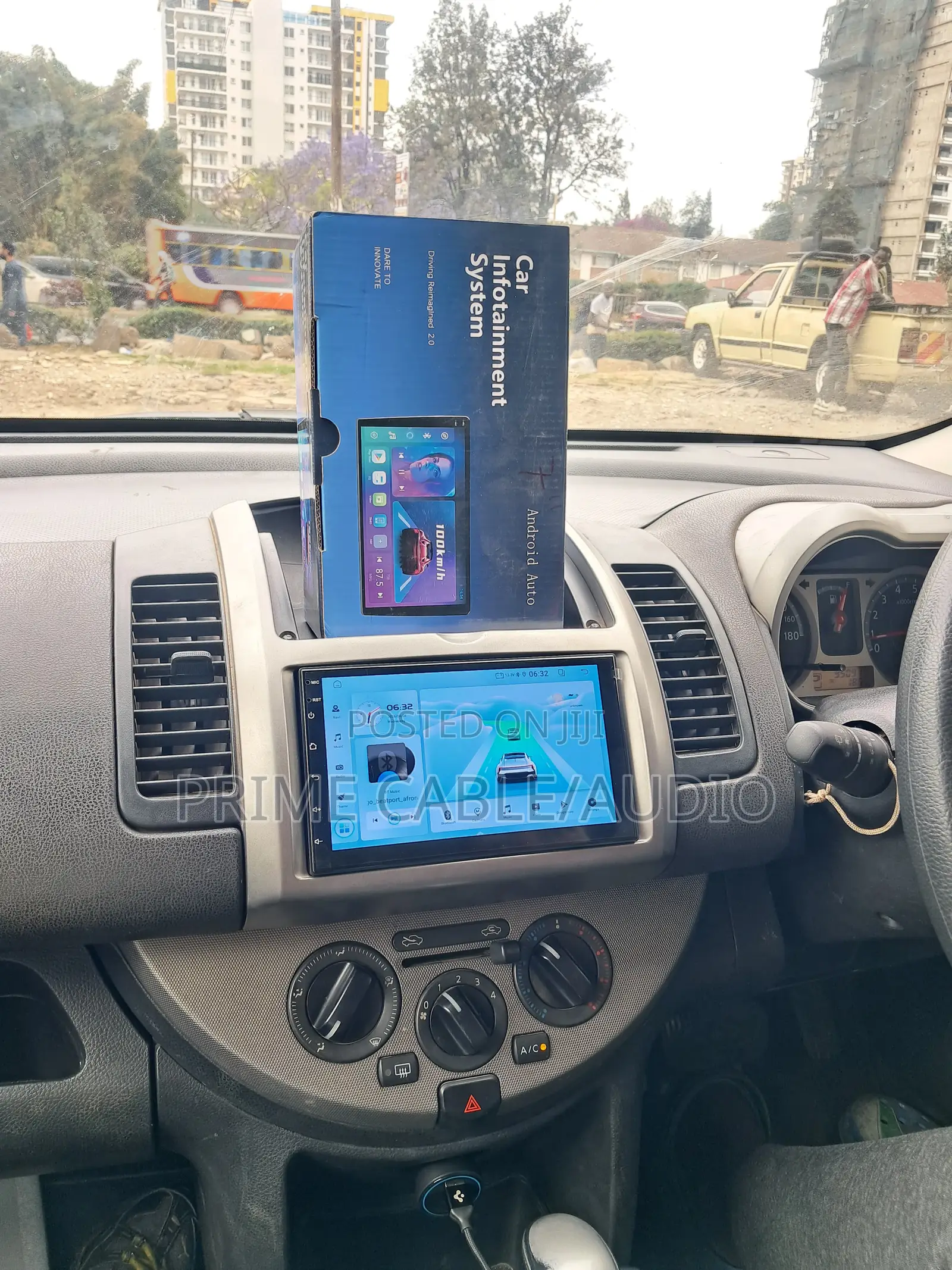 Nissan Note Fitted With 7 Inch Android Radio