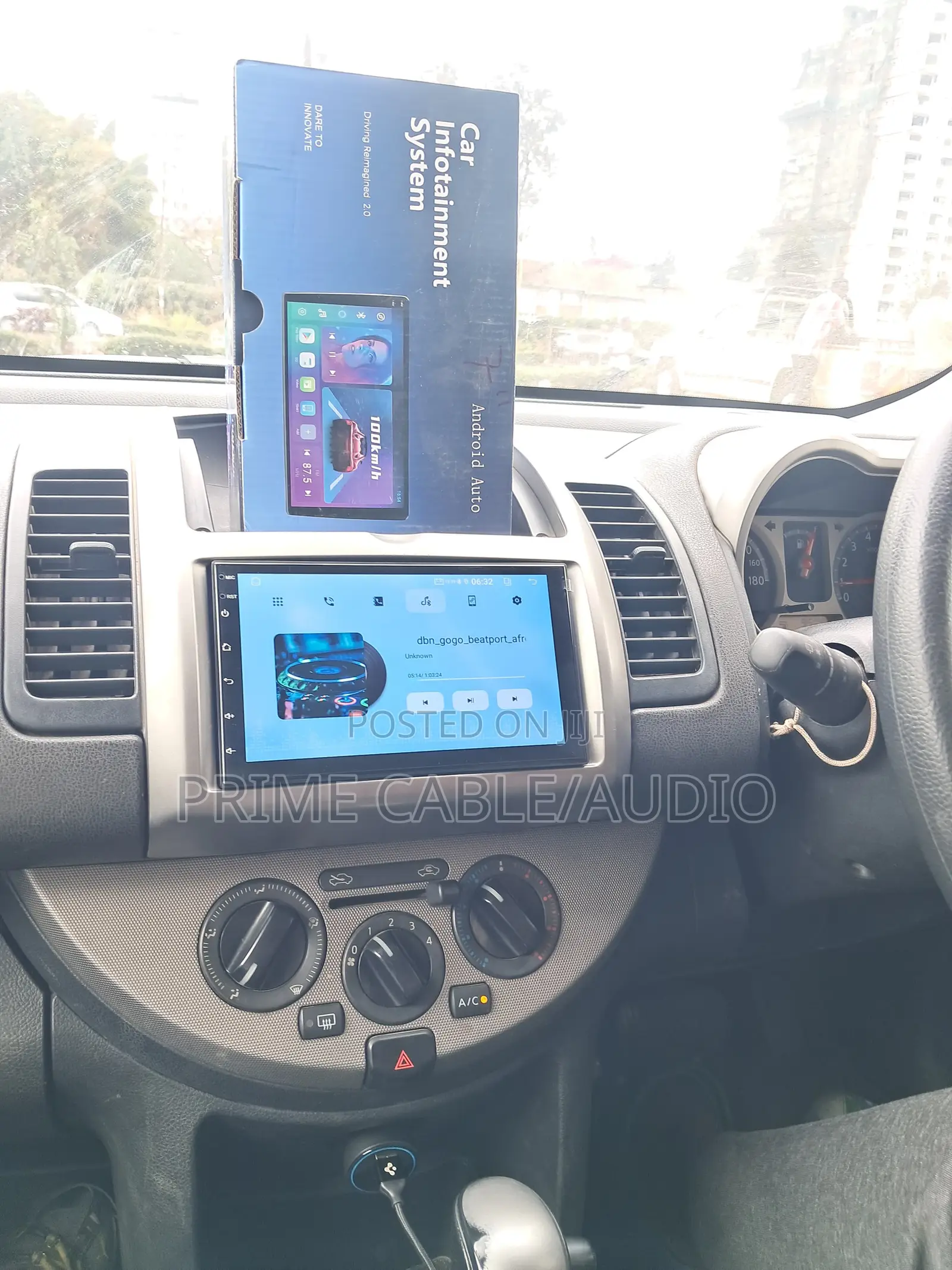 Nissan Note Fitted With 7 Inch Android Radio