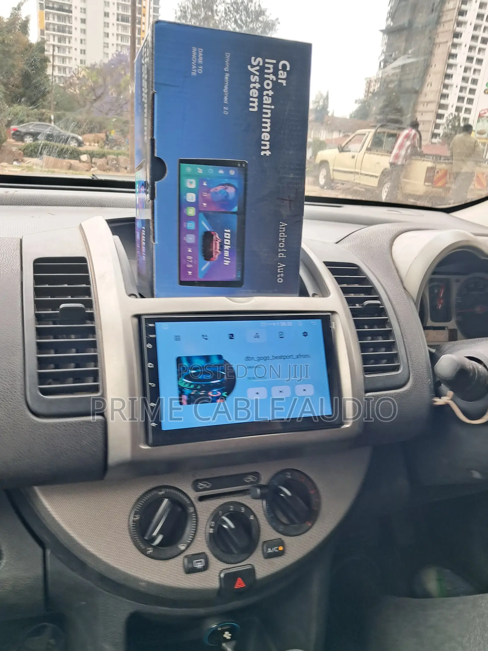 Nissan Note Fitted With 7 Inch Android Radio